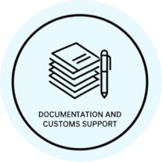 On-site customs clearance and AEO-accredited documentation support