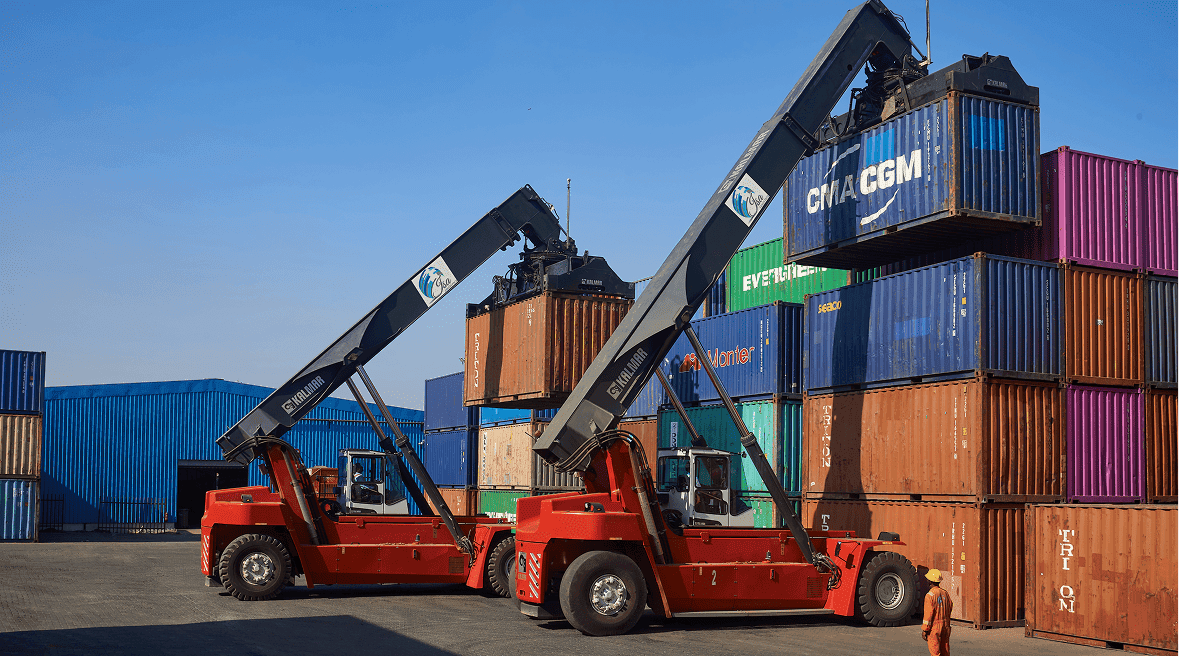 Container handling