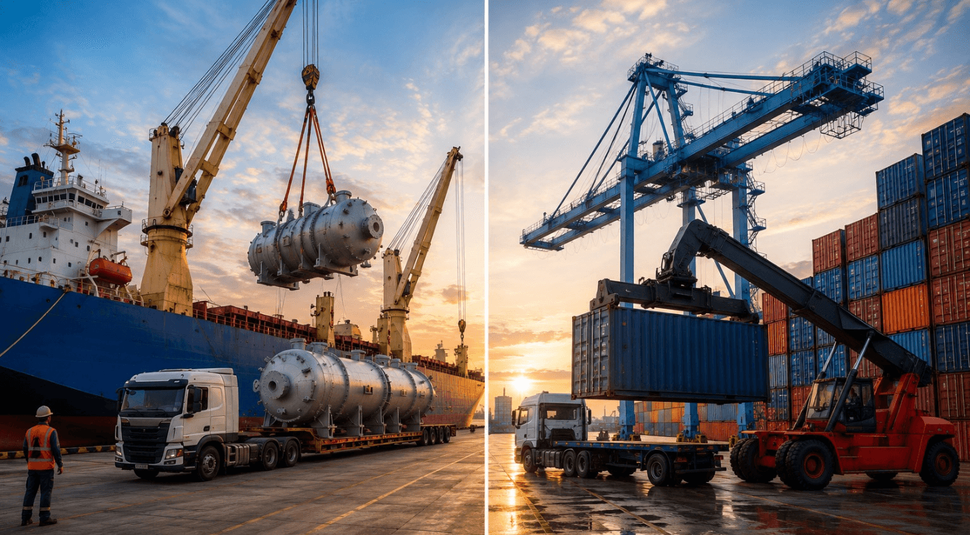 Breakbulk vs Containerised Cargo: How to Decide What Your Cargo Actually Needs
