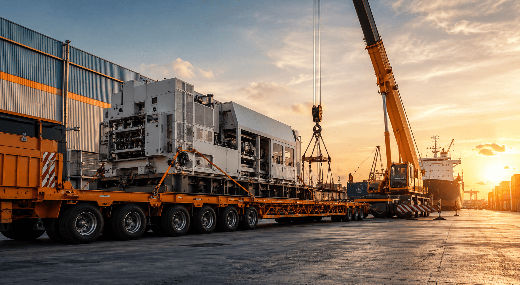 ODC & Heavy Lift Logistics for Industrial Automation Equipment